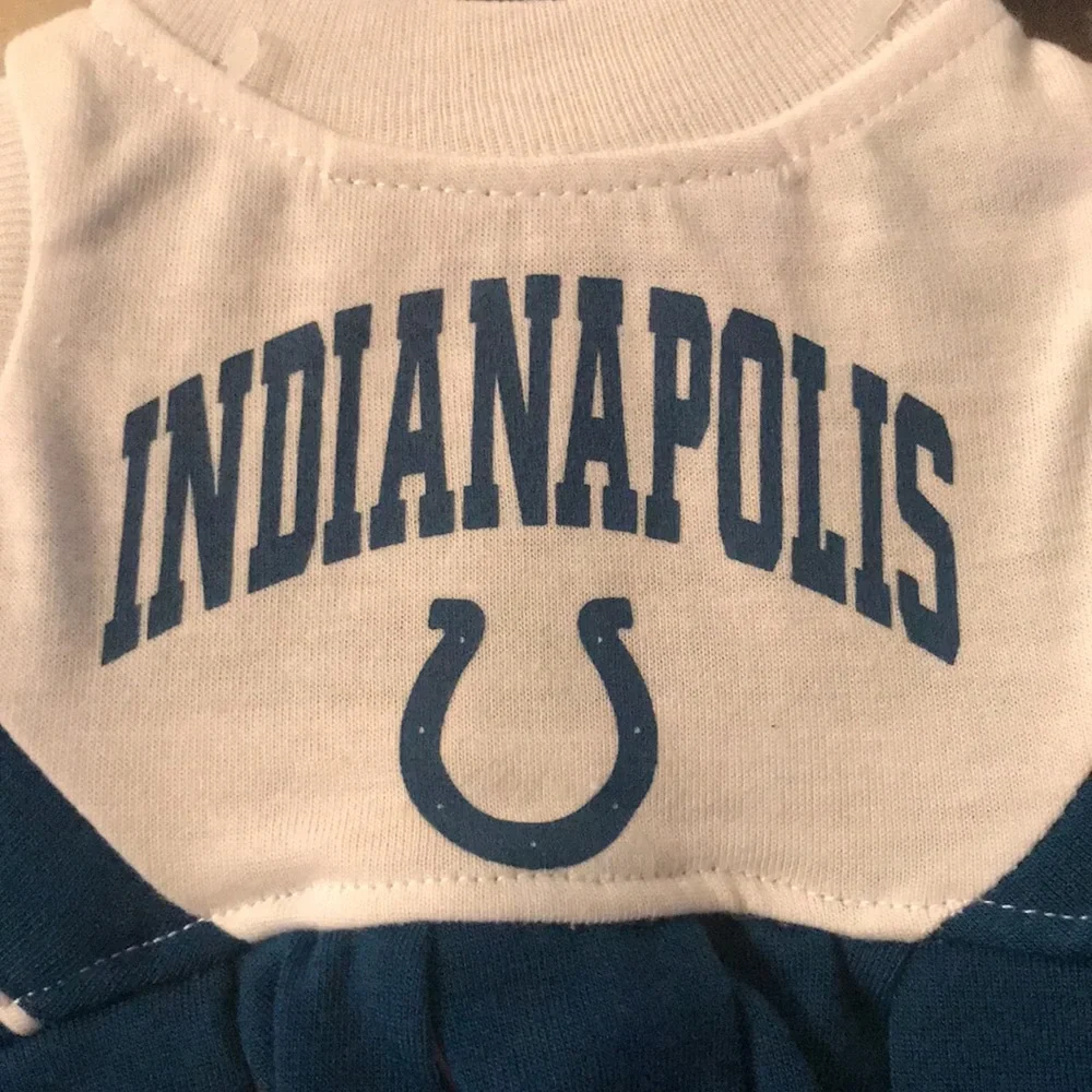 NFL  Dog Cheerleader Pet Wear Indianapolis Colts- NWT Size XS